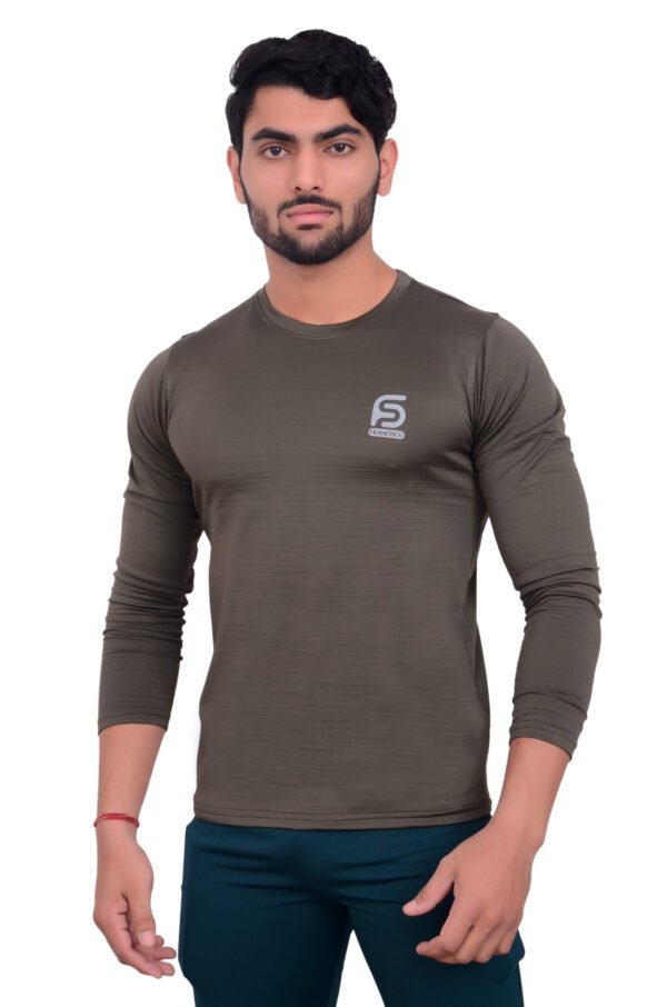 Round Neck Fleece T-Shirt - Image 14