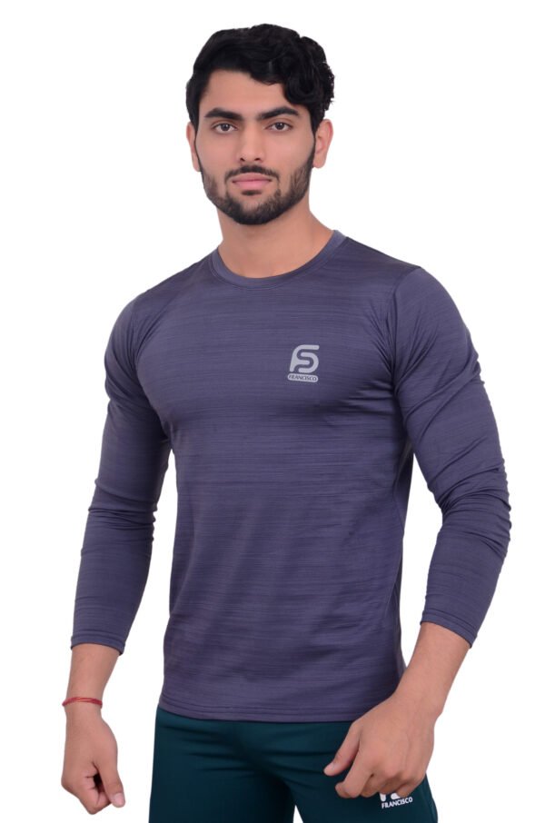 Round Neck Fleece T-Shirt - Image 9