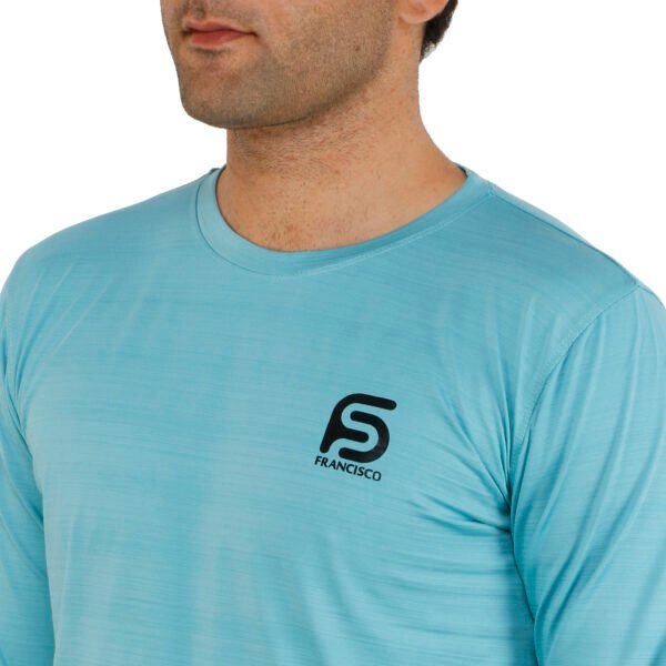 Round Neck Fleece T-Shirt - Image 5