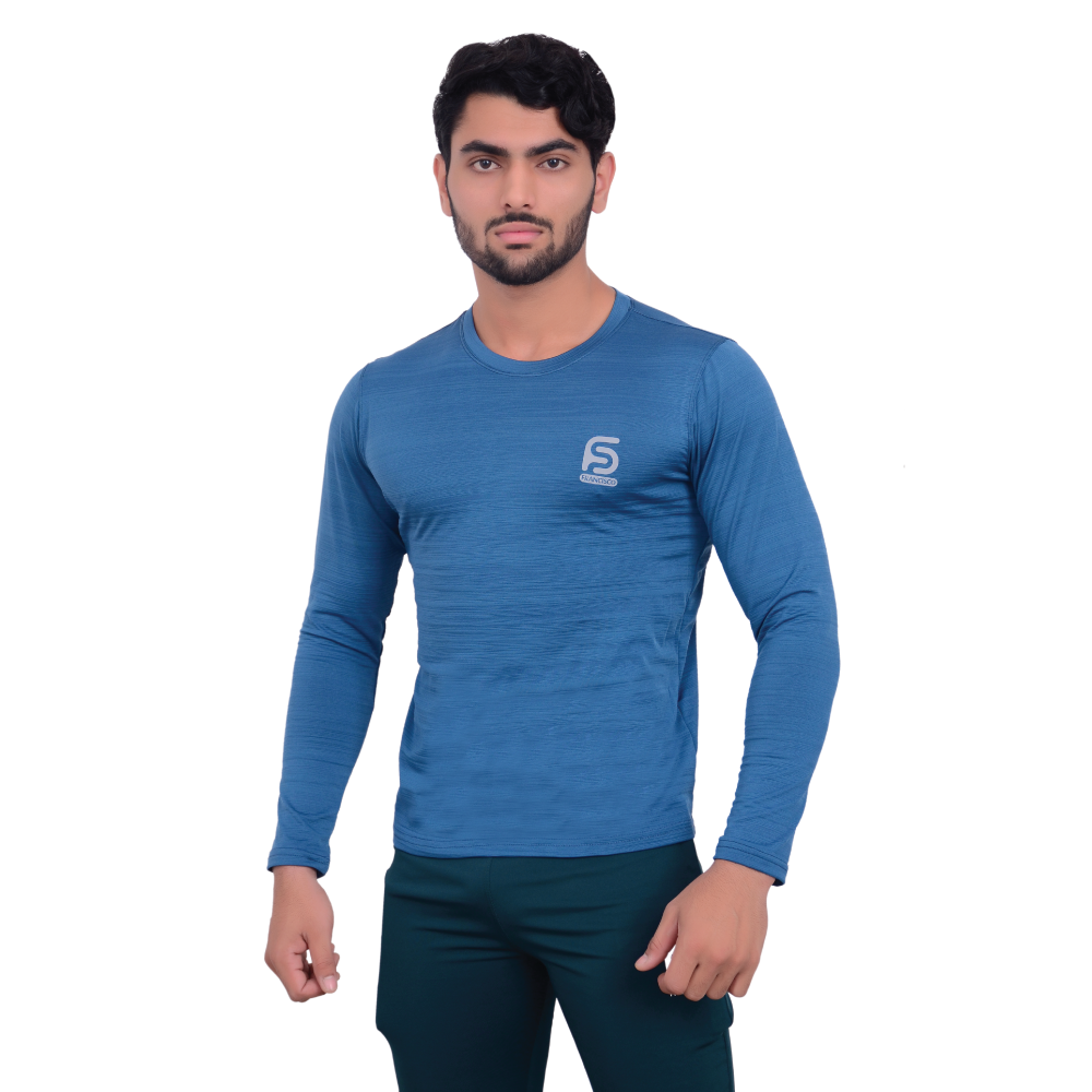 Round Neck Fleece T-Shirt