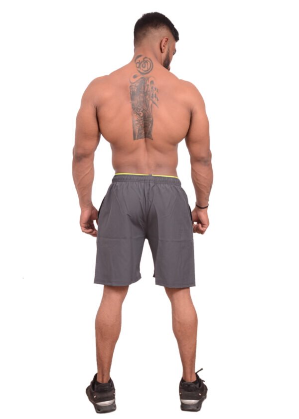 Chinese- Elastic Solid Shorts - Image 2