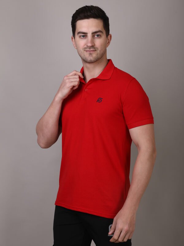 PC Matty Polo Collar T-shirt for Men - Image 7