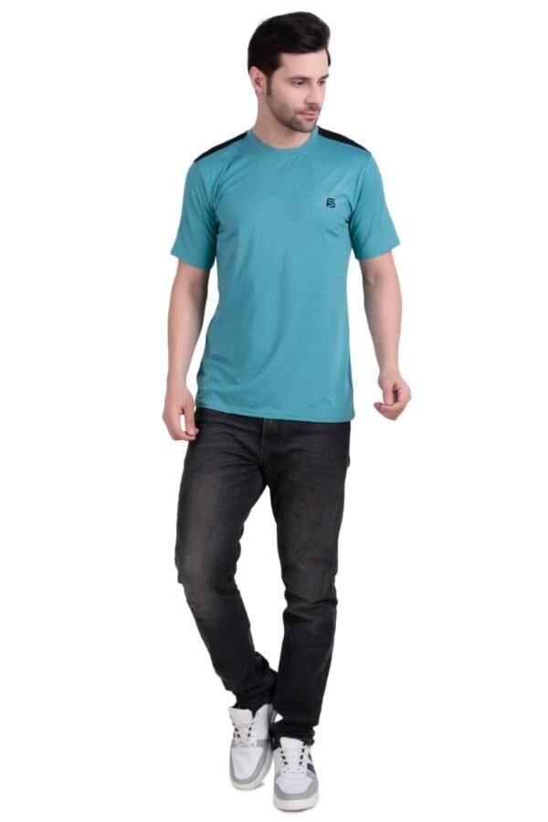 Men's Round Neck T-Shirt - Image 8