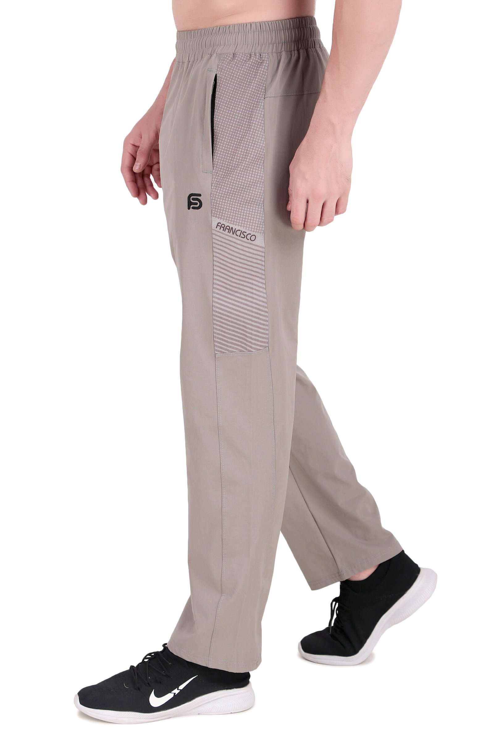 Francisco Terry Track Pants With sublimated Side Panel